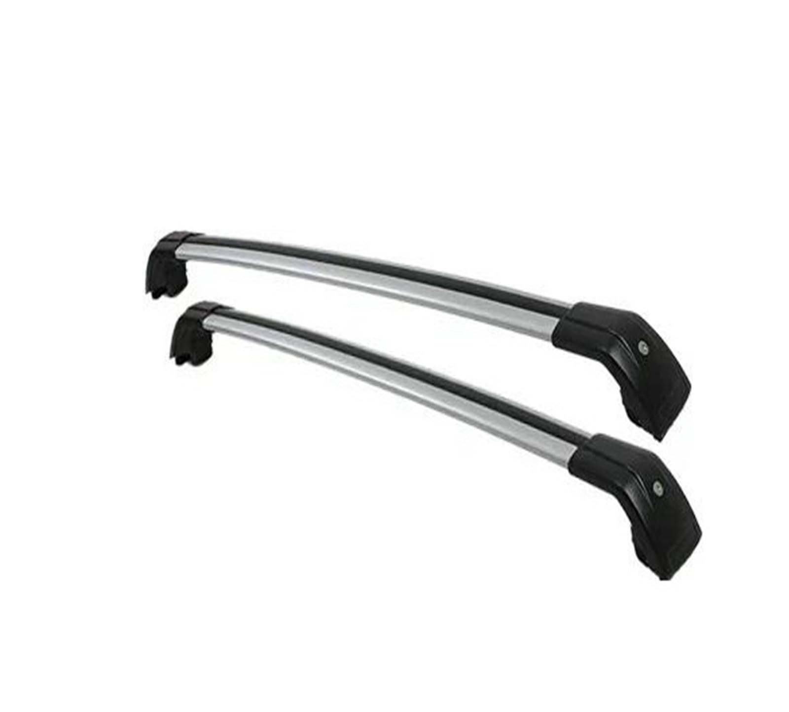 Portaequipajes coche X1 F48 barras de aluminio techo rieles negros y plata 5