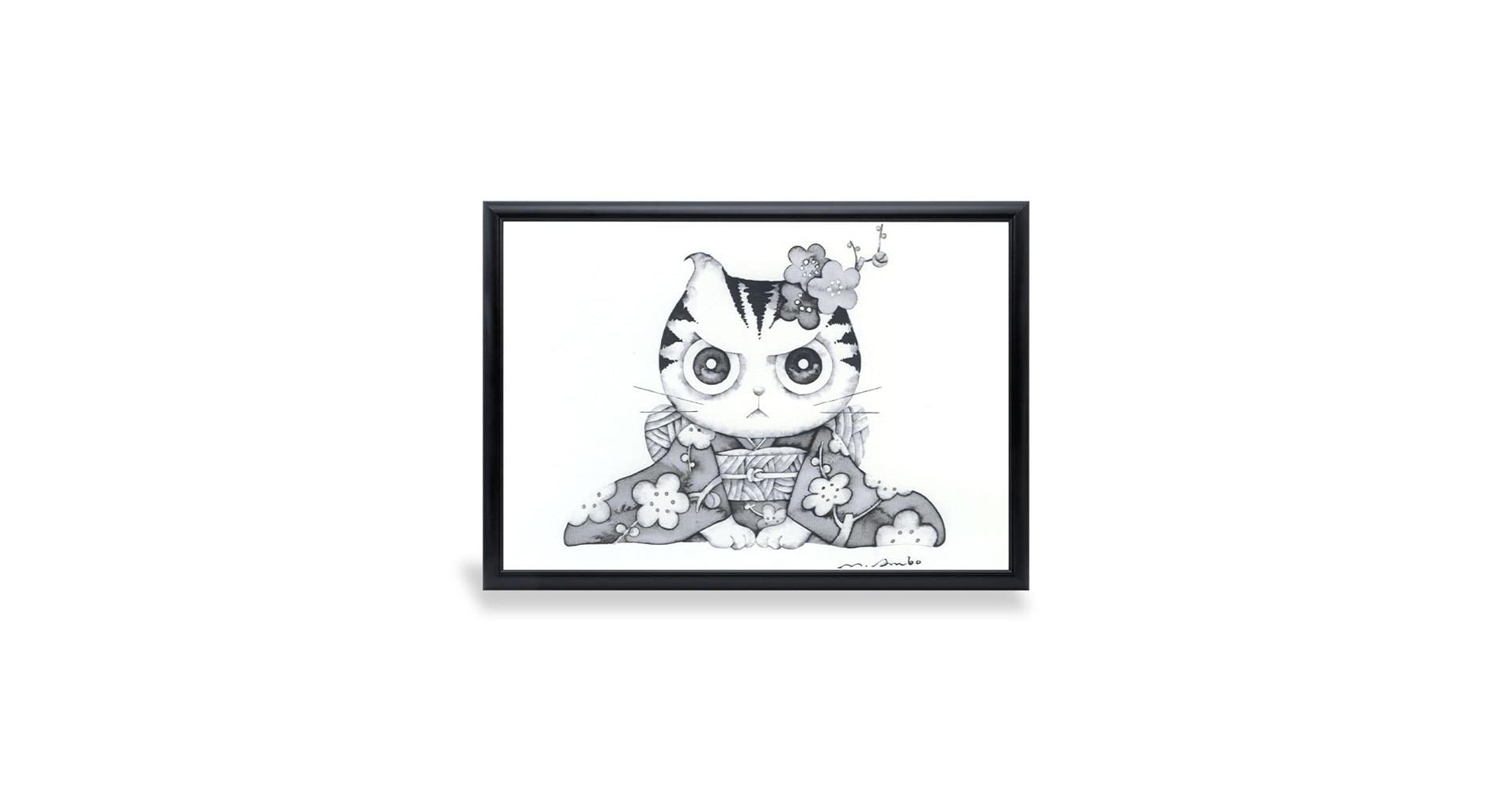 日本画 水墨画 フレーム付き 和風額縁○額装 水墨画 :: Yahoo!Auction｜DEJAPAN - Bid and