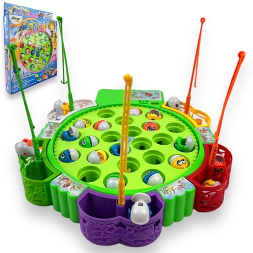 Brinquedo jogo Pega Peixe grande 5 jogadores pesca pescaria