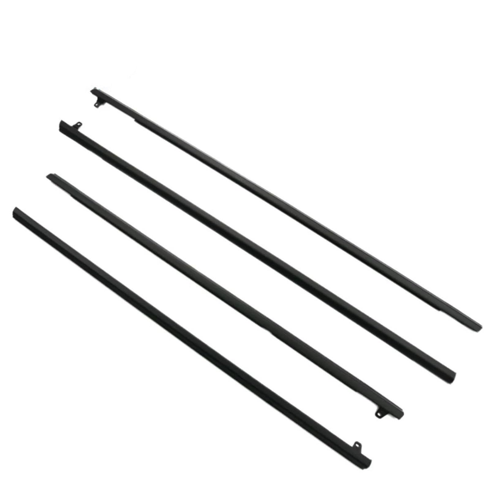 One Color Car Window Rubber Seal For Nissan For Tiida 2004-2010 80821-Ed500 80820-Ed500 82821-Ed500 4Pcs Car Window Weatherstrip Window Weatherstrip