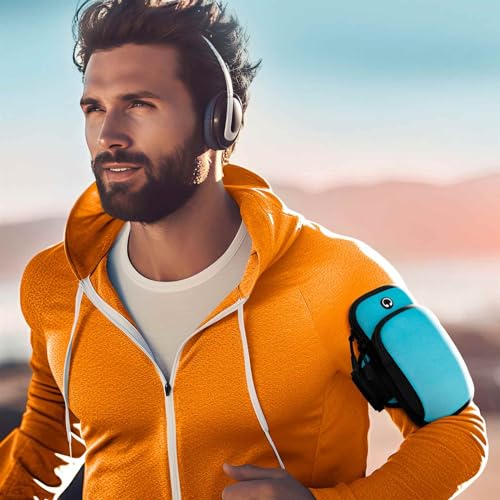 Bras de support sport OneFlow compatible Galaxy S7 avec running bag 2 compartiments