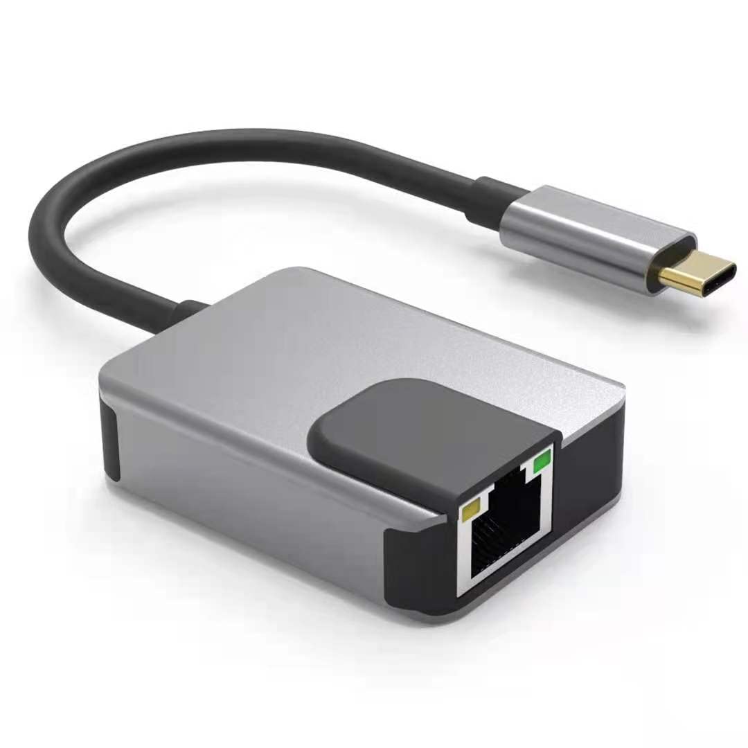 Adapter USB C Hub Ethernet HDMI, koncentrator 3 w 1 typu C z 4K HDMI, port Ethernet, porty PD 100 W do MacBook Pro 2020/2019, Macbook Air 2020, iPad Pro 2020, Surface Go, XPS i więcej