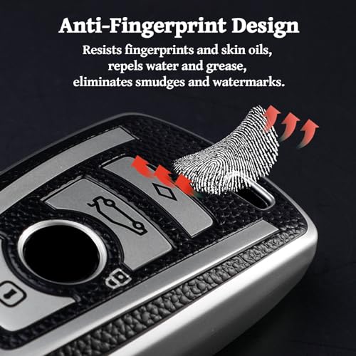 TPU Leather Car Remote Key Fob Case Cover For BMW 1 2 3 5 6 7 SERIES X3 X4 X5 M2 M3 F10 F12 F13 F20 F21 F22 F23 F32 F33 F34 Car Key Shell Cover - Image 4