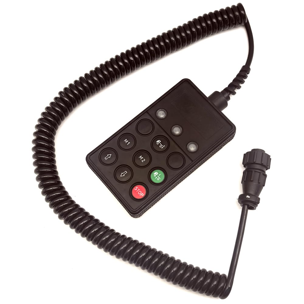 Unidad de suspensión neumática de 24 V 460561190 ECAS unidad de control remoto compatible con DAF 1522313, IR/ISBUS 41040928, IVE/C 41040928/9847288, PAC/CAR 1522313, SCA/NIA 1934654