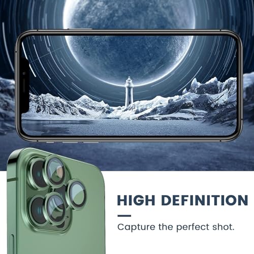 Amazon Brand - Solimo Camera Glass Lens Protector Ring For iPhone 14/14 Plus Case Friendly with Edge to Edge Coverage and Easy Installation, Pack of 1 (Blue) 8 5196gmjZXRL