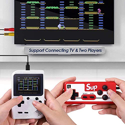 Proslife Handheld Game Console,Mini Game Player Machine Built-in 800 Classic Games Support Connecting TV & Two Players,Gift Birthday for Kids, Adults