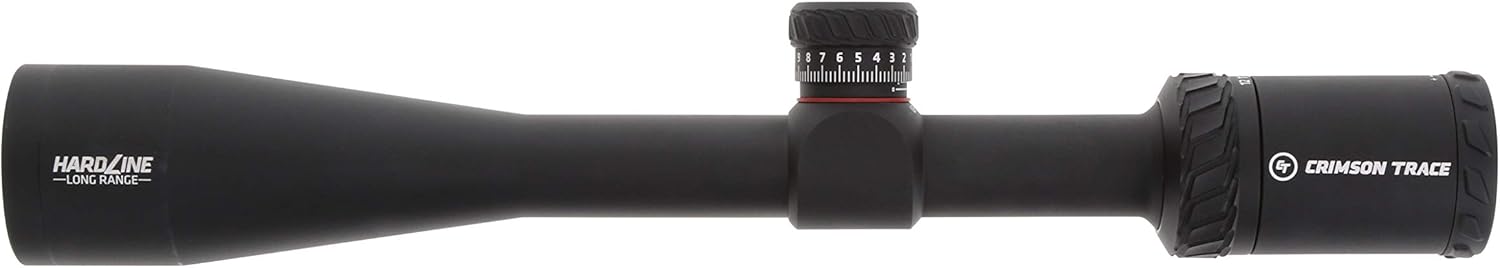 Crimson Trace Hardline Riflescope with Lightweight Solid Construction, Scope Caps and Lens Cloth for Hunting, Shooting, Tactical and Outdoor