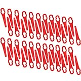 ★ 【Hochwertiges ABS-Material】 Das Mähmesser besteht aus hochwertigem ABS-Material. Es ist robust und solide. Dieses Mähmesser trägt dazu bei, das Trimmen genauer zu gestalten und bietet Sicherheit beim Beschneiden, ist sehr robust und solide.
