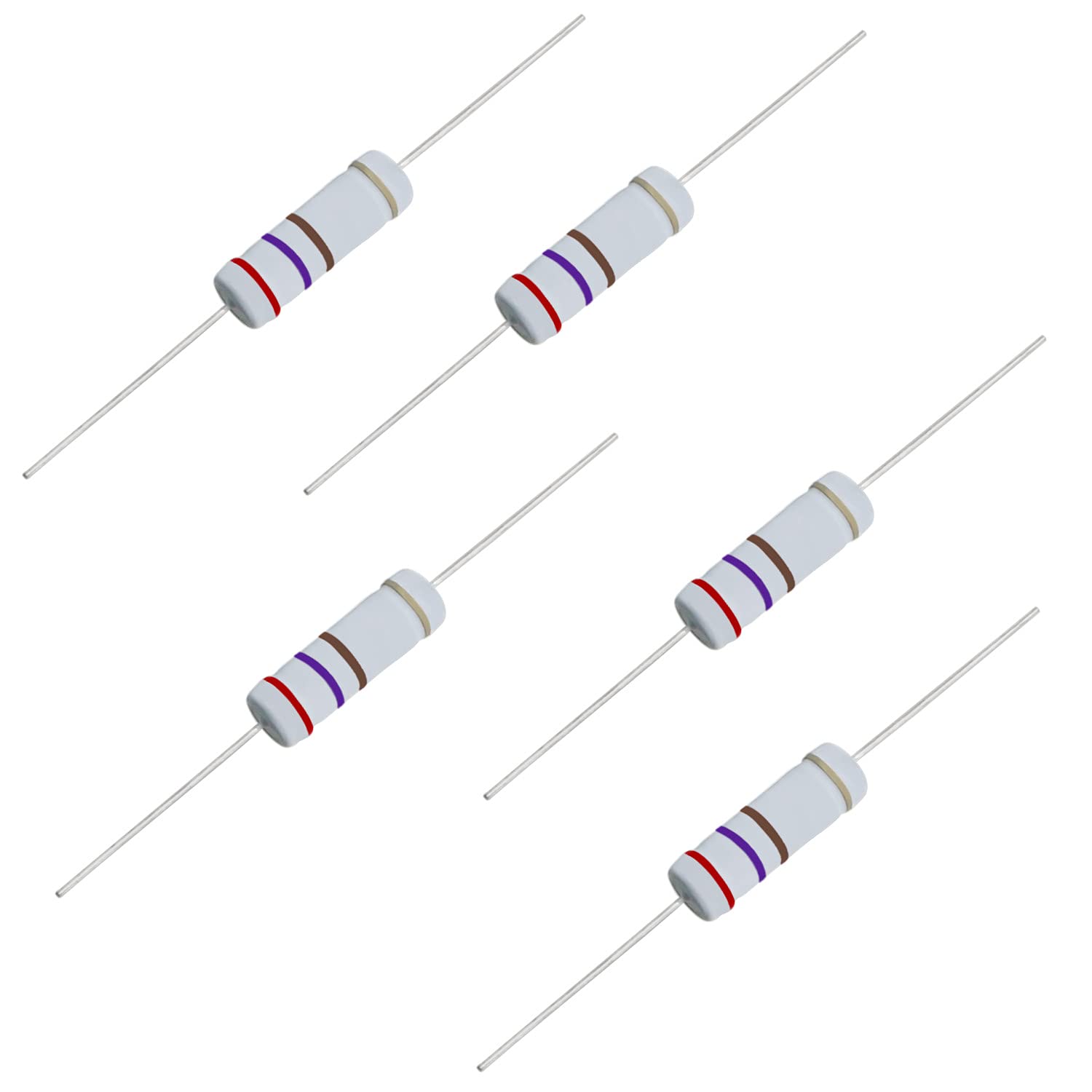 Snapklik.com : 270 Ohm Metal Oxide Film Resistor, 5% Tolerance High ...