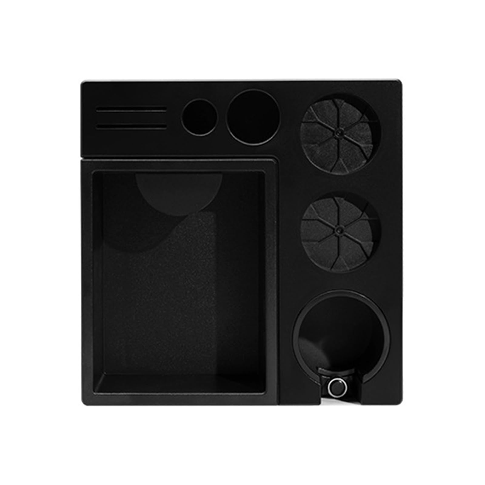YROHGKPN Grade Espressos Organizers Box with General Suitablfor Tampers and Knockout Drawer Mashing Station Mashing Station