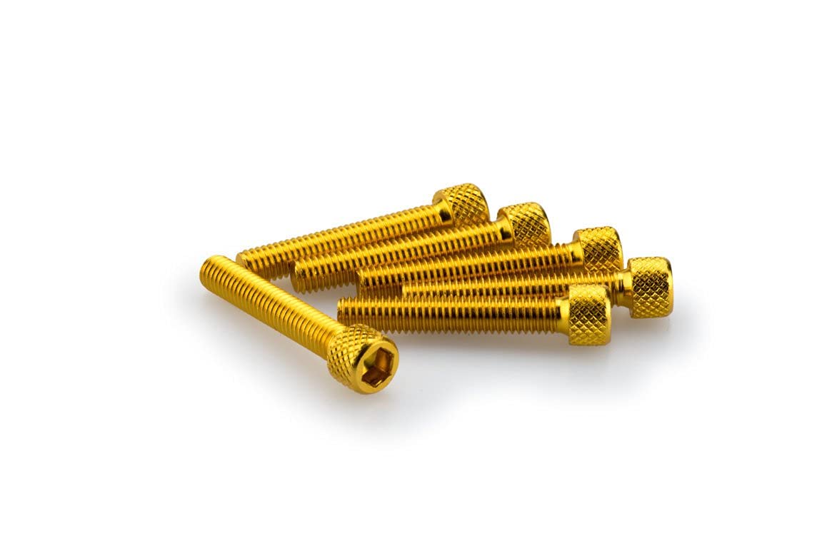 Puig Yellow M5 35mm Allen Screws x 6