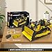 Mould King RC Bulldozer Building Set for Adults, Bulldozer Truck Construction Vehicle Model with Motors, APP Control Truck with Engines, 1508 Pieces