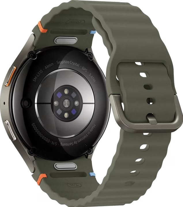 Samsung Galaxy Watch7 3,3 cm [1.3] AMOLED 40 mm Digitale 432 x 432 Pixel Touch screen Verde Wi-Fi GPS [satellitare] (Samsung Galaxy Watch7 smart ur med spo)