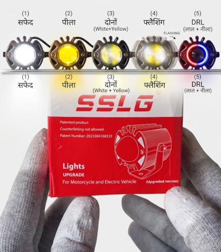 Generic SSLG Upgraded LED Spotlight for Motorcycle - Image 4