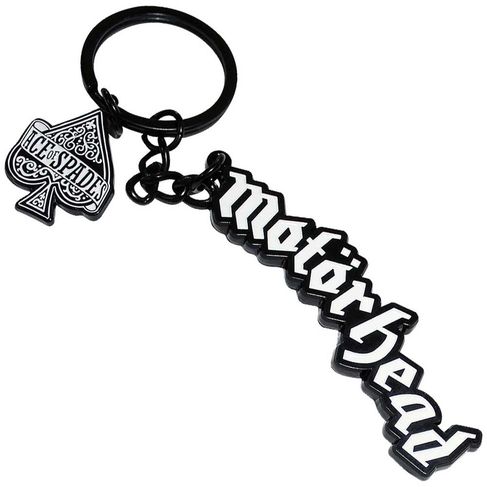 Rock Off officially licensed products Motorhead Band Logo Ace Of Spades Charm Keychain One Size
