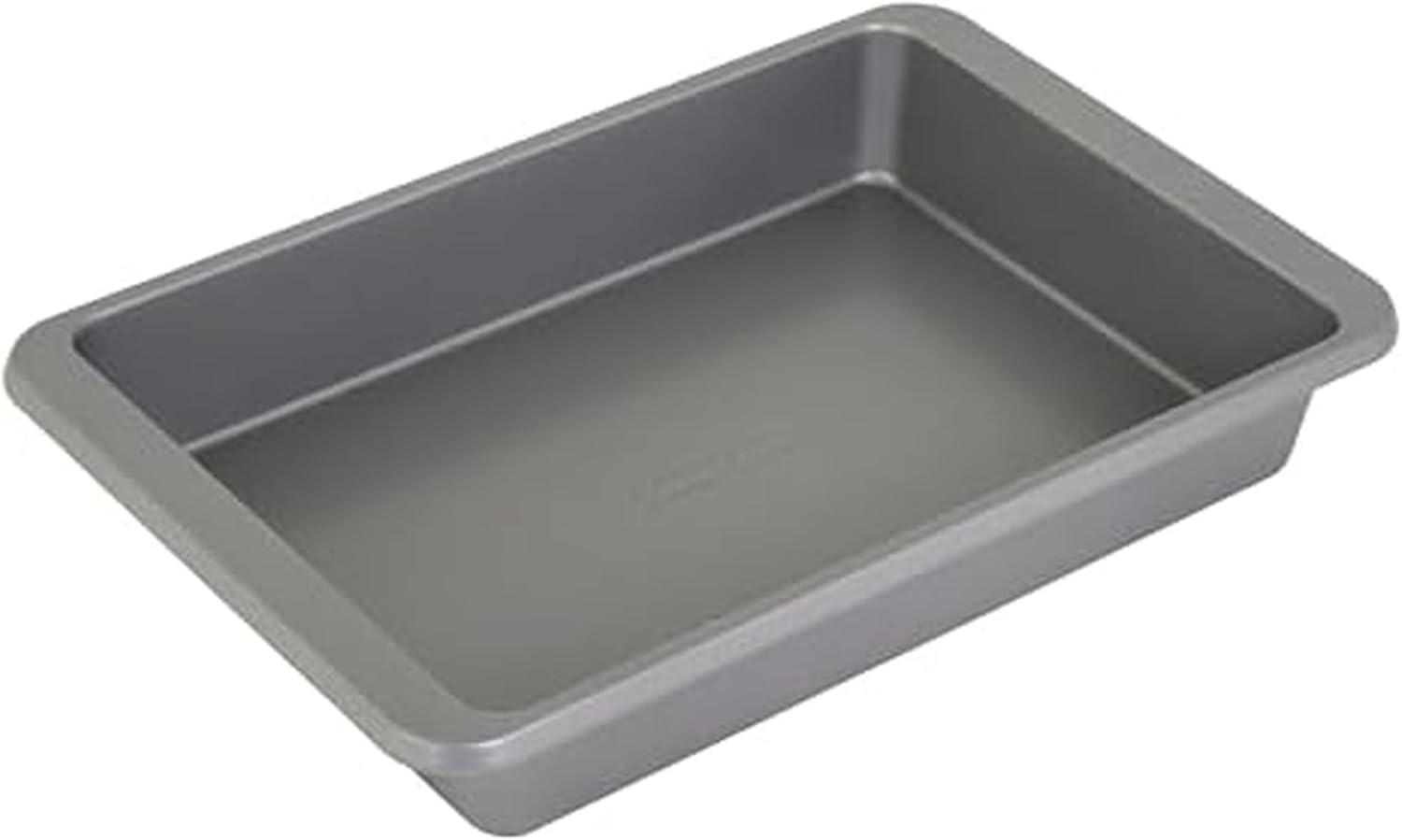 KitchenAid Nonstick Swiss Engineered Aluminized Steel Cake Pan, Dishwasher Safe, Contour Silver, 9 x 13 Inch