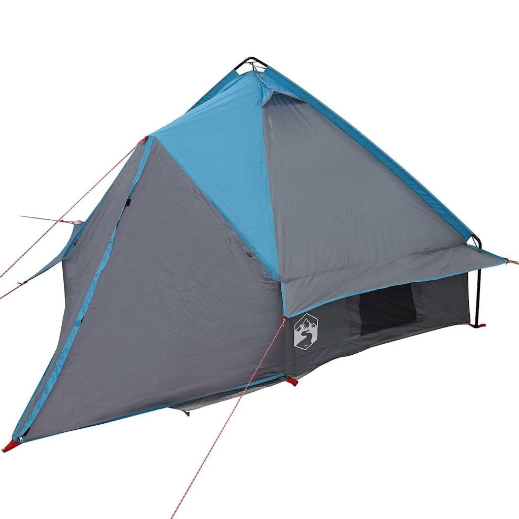 Tenda Teepee 8 Persone Verde e Bianco Poliestere 185T