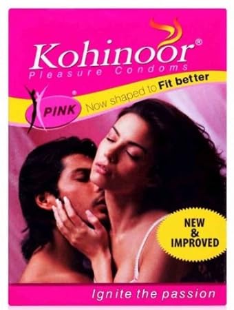 Kohinoor Condom Pink 10s