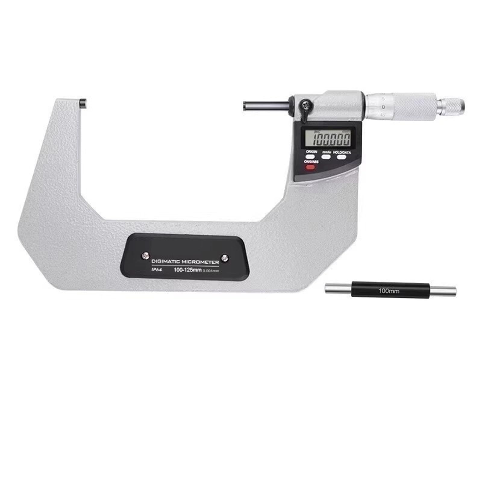 Micrómetro digital 75-100 125-150 175-200 275-300 350-400mm, 0.001mm, IP64