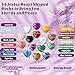 15Sets Mini Natural Crystals and Healing Stones Bulk, 0.8