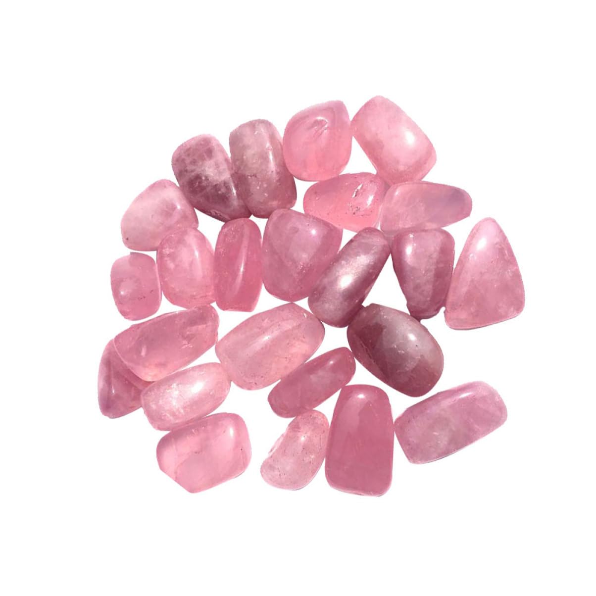 Unomor 1Pack Natural Pink Crushed Crystal Rocks Irregular Shape for Home Decor Fish Tanks Flowerpots for DIY Crafts
