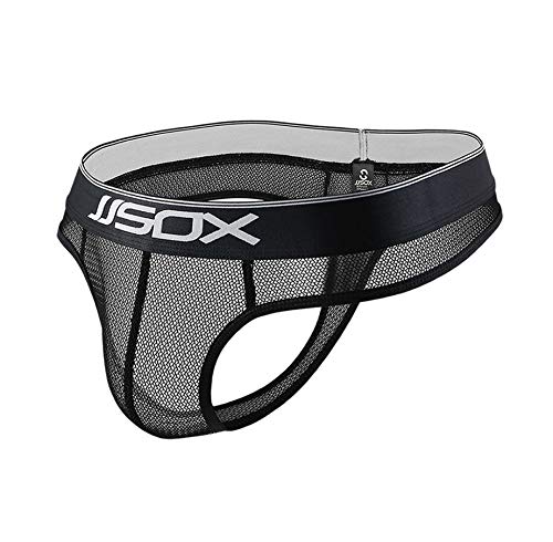 YUYANG J68 Transparent net Thong, Men's Sexy G-Strings