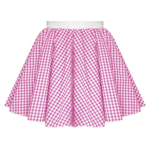 Womans Gingham Skirt - 7 Colours - Cowgirl, Dorothy, Sound of Music, Heidi, Theatre Costume, Dance wear