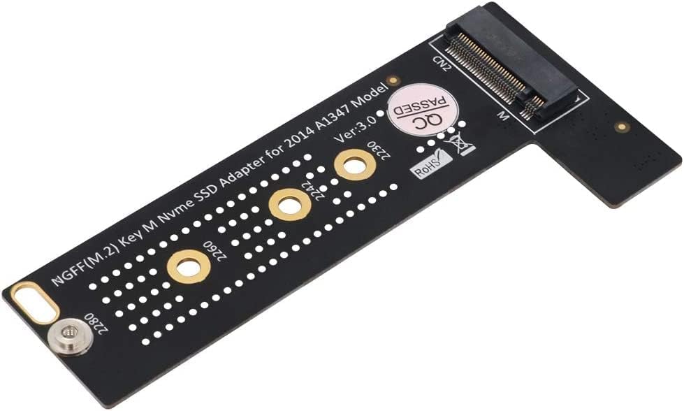 generic PCI-E x4 x2 M.2 NGFF M-Key NVME AHCI SSD Converter Card Adapter Raiser for 2014 MacBook Mini A1347 MEGEN2 MEGEM2 MEGEQ2 NVME SSD-picture-12
