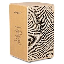 Birch plywood door surface SPL composite wood fibre resonance box with non-slip surface 40 Strand Double Tailpiece Schlagwerk felt feet: with rubber coating for perfect absorption and non-slip properties Dimensions 50 x 30 x 30