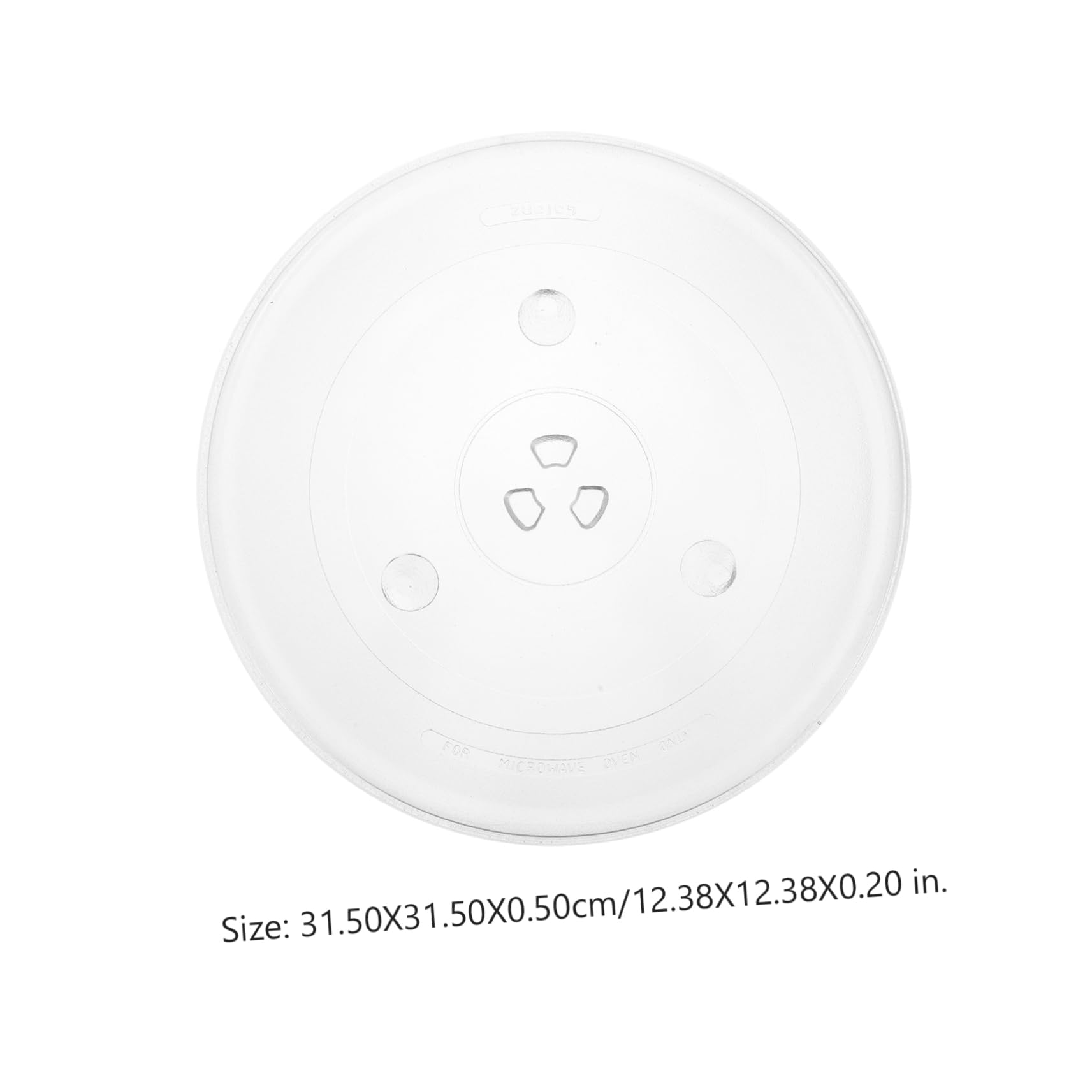 Cabilock Microwave Turntable Glass Turntable Tray Oven Replacement Plate for Cooking