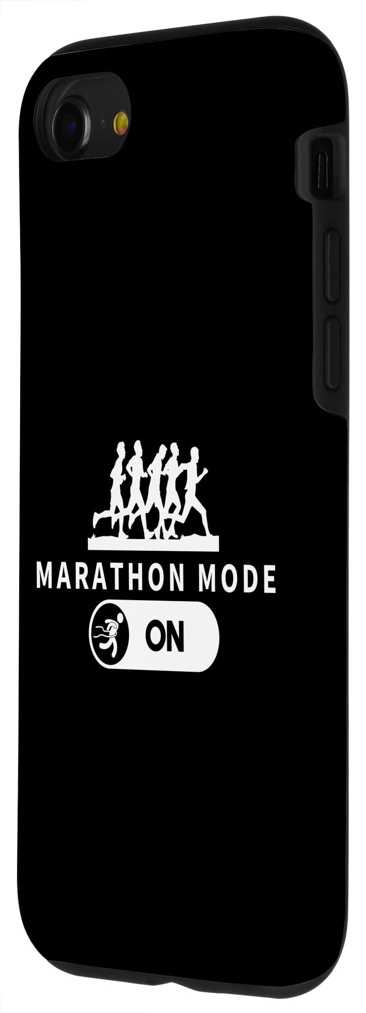 iPhone SE (2020) / 7 / 8 Marathon Mode On Funny Marathon Running Case - Image 2