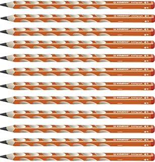 Handwriting Pencil - STABILO EASYgraph - Left-Handed - Petrol - Pack of 6 - HB