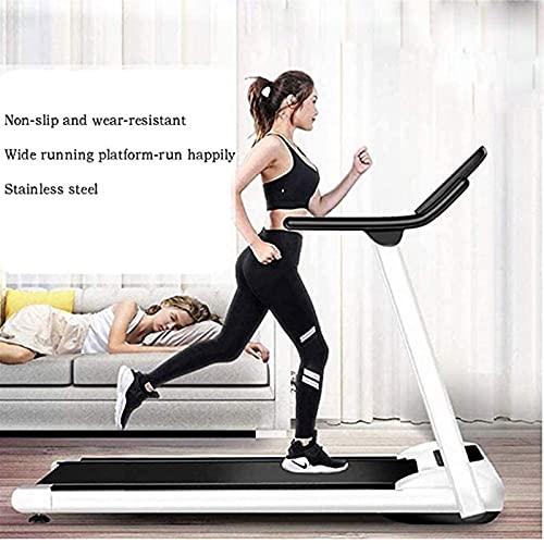 Image of Electric Treadmill-Ultra-Thin Mute Folding Walking Treadmill - for Home /Office Portable Fitness Equipment-Small Unisex Walking Machine
