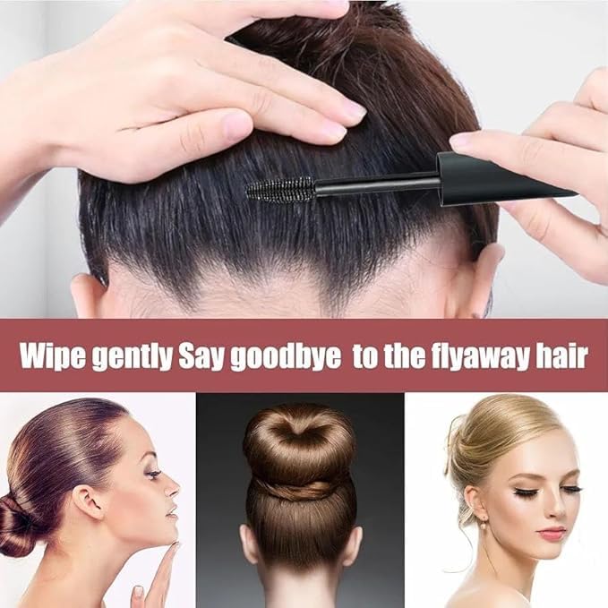 GLITZEN Hair Styling Stick - 18ml Long-Lasting Non-Greasy Hair Gel Stick | Moisturizing Hair Mascara for Flyaways, Hair Wax Stick for Hair, Non-Sticky Fly Away Hair Tamer for Ladies, Girls (Pack of 1) 1