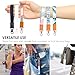 Avorast Keychain Wristlet, Wrist Lanyard for Keys, Key Chain Holder Wristlet Strap for Car Keys, Card Wallet, Cute Key Chains Layard for Women, Keychain Lanyard for Men (Pristine White)