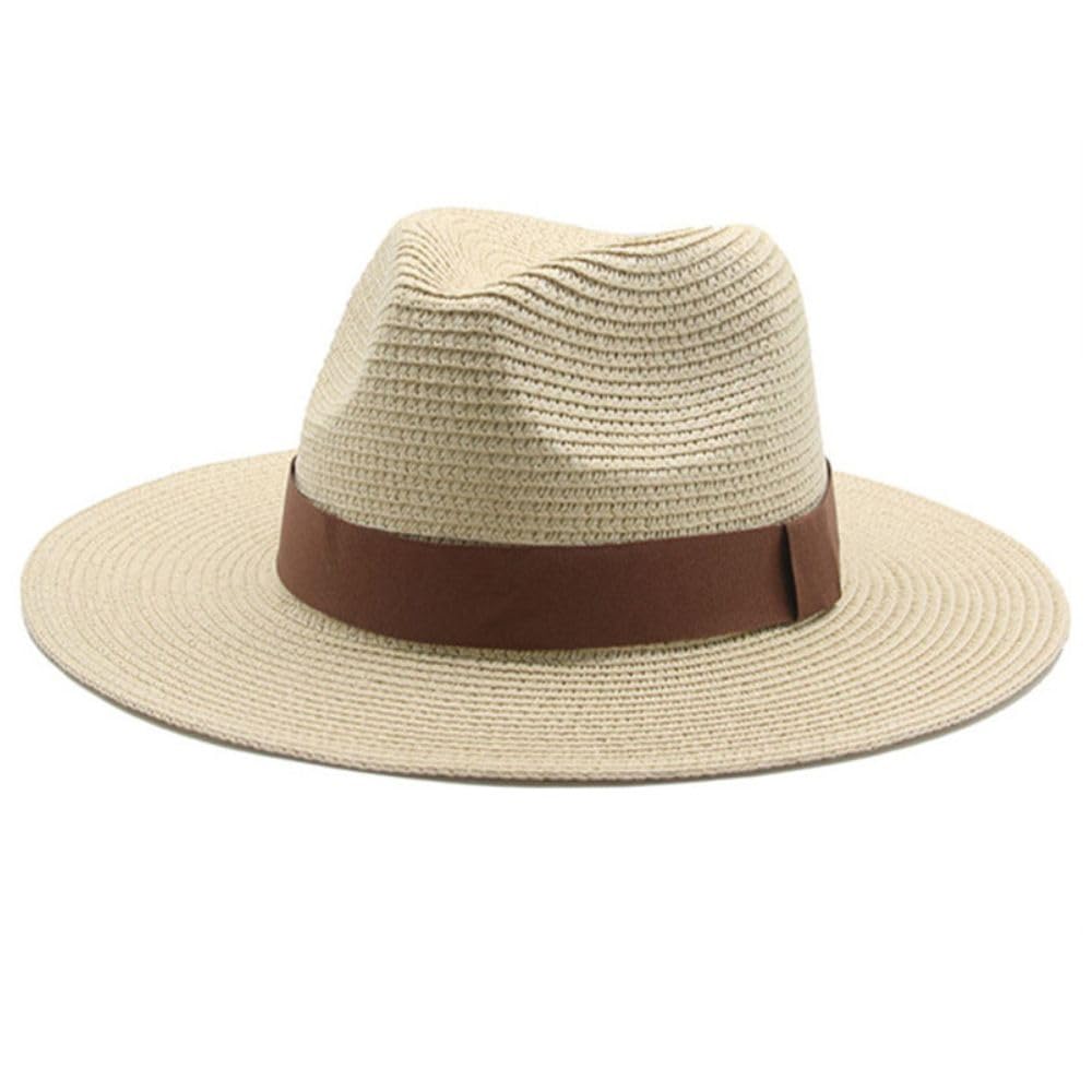 The Tie HubMulticolour Wide Brim Panama Straw Unisex Hats