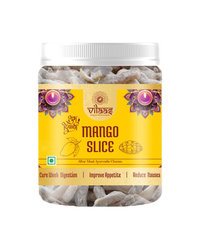 Dried Mango Slice 600 Gm |Delectably Sweet and Tangy Snack for an...