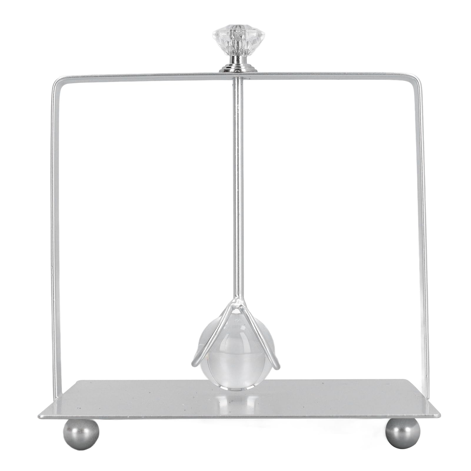 Portatovaglioli Sferico In Ferro E Cristallo - Dispenser Decorativo Per Casa E Hotel - Foto 6