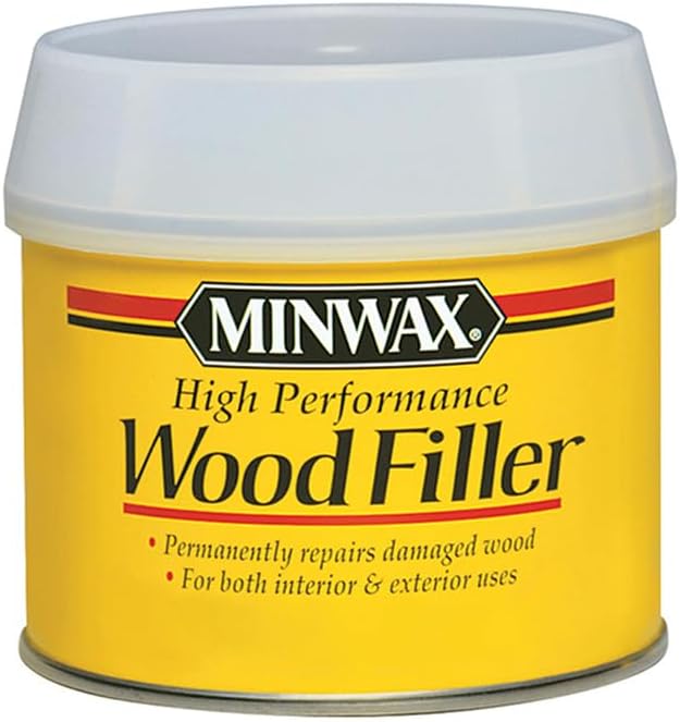 6-Pack of 12 oz Minwax 21600 High Performance Two-Part Wood Filler
