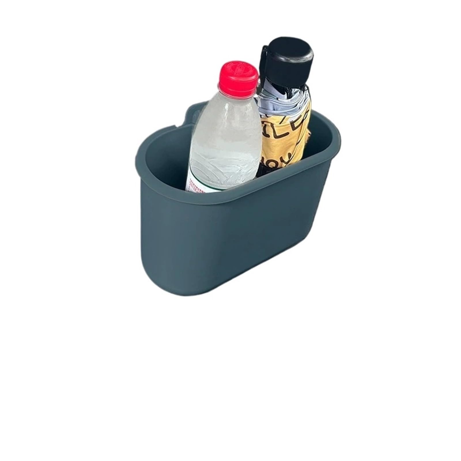 TNTGEBFVBG Car Bin Car Magnetic Hanging Storage Box Color Silicone Cars Rubbish Bins(Green)