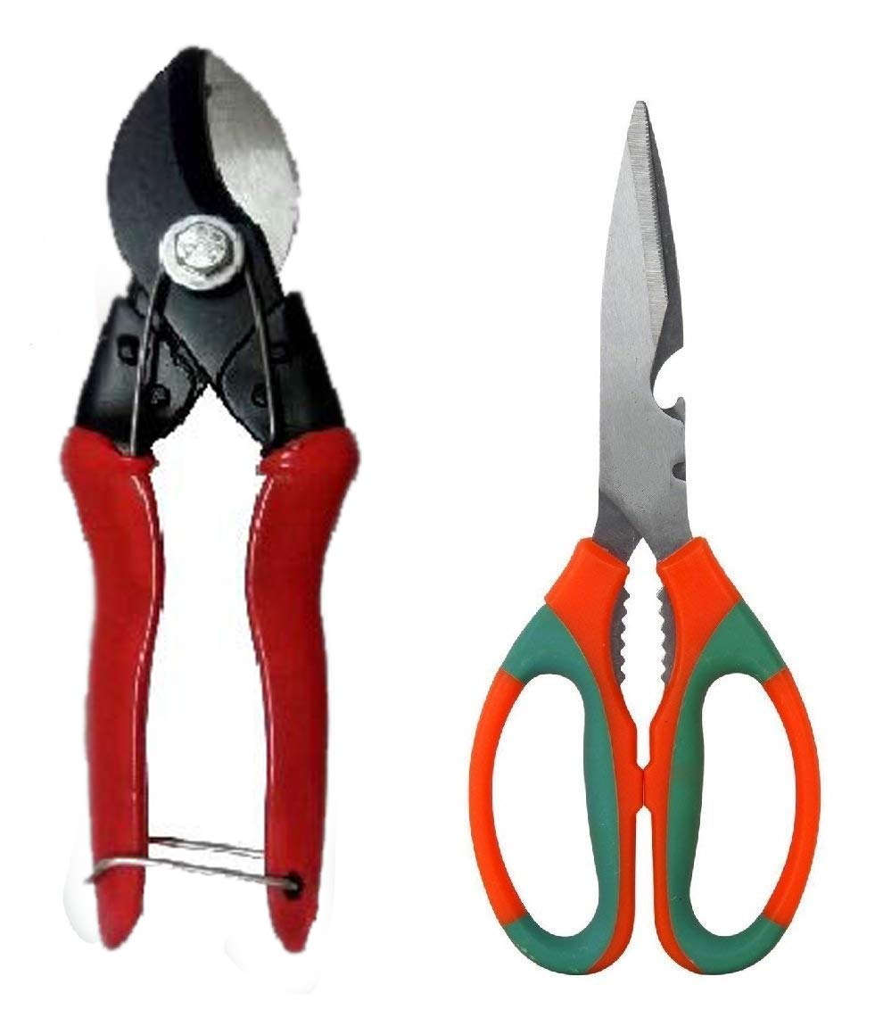 JetFire Garden Scissor, Garden Cutter Gardening Cut Tools - Set of 2 (B07LDB99KD) Amazon Price History, Amazon Price Tracker