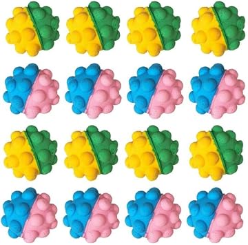 YnFag Foam Soccer Balls Cat Toys for Indoor Cat Balls 16 Featuring Different
