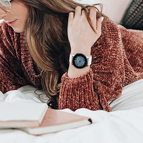 4 Pack Bands Compatible With Samsung Galaxy Watch 4 Band 40Mm 44Mm, Galaxy Watch 4 Classic Band 42Mm 46Mm, 20Mm Adjustable Silicone Sport Strap Replacement Band For Galaxy Watch 4 Women Men (4Pack D) #TOP6