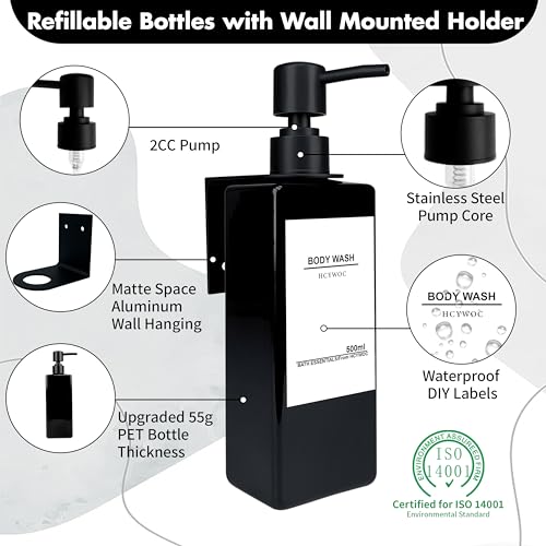 La Mejor Selección de Dispensadores de ducha Top 10. 26 Dispensadores de ducha marca HCYWOC (2)