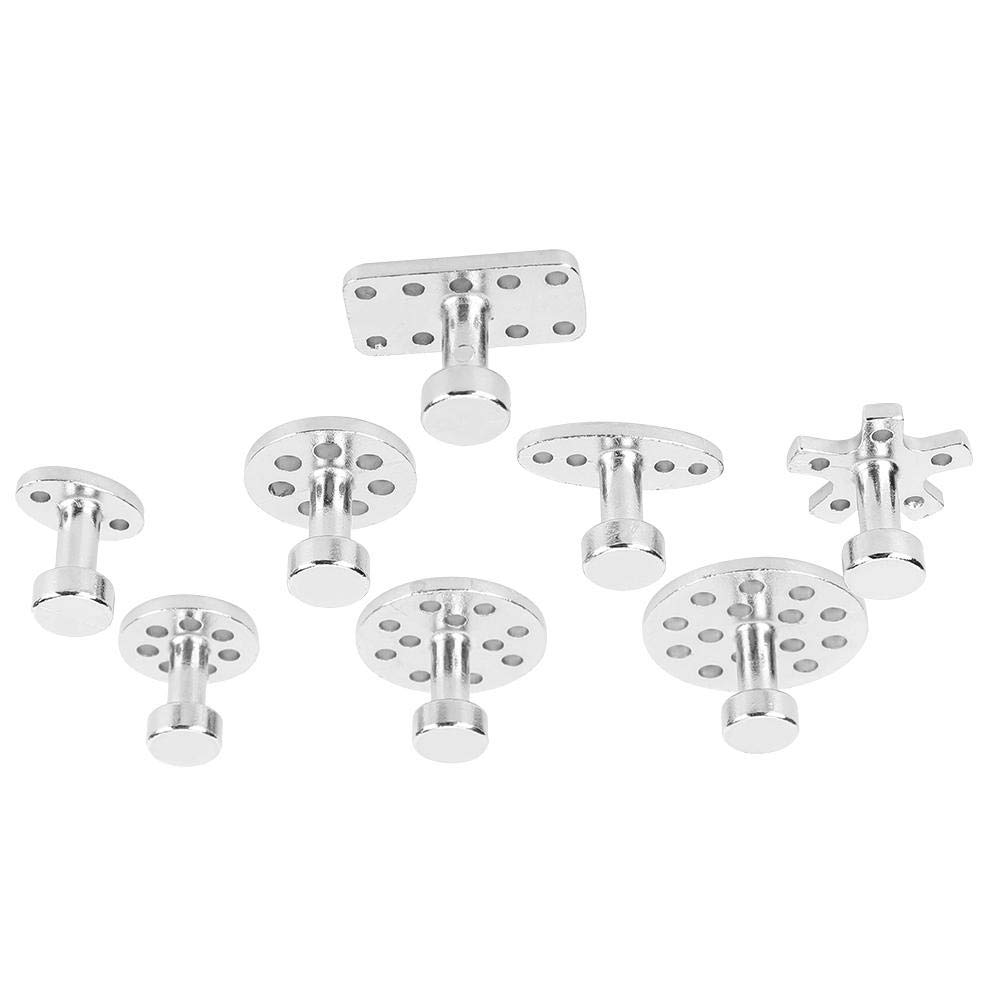 Kits de r¨¦paration sans peinture, 8pcs plaque de m¨¦tal enl¨¨vement de la dent extracteur kit de r¨¦paration outil de jardinage r¨¦paration de jardin