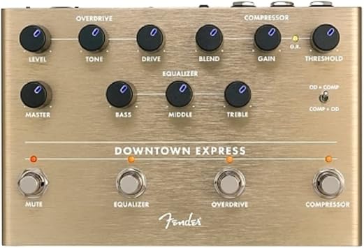Fender Effector Downtown Express Bass Multi Effect Pedal