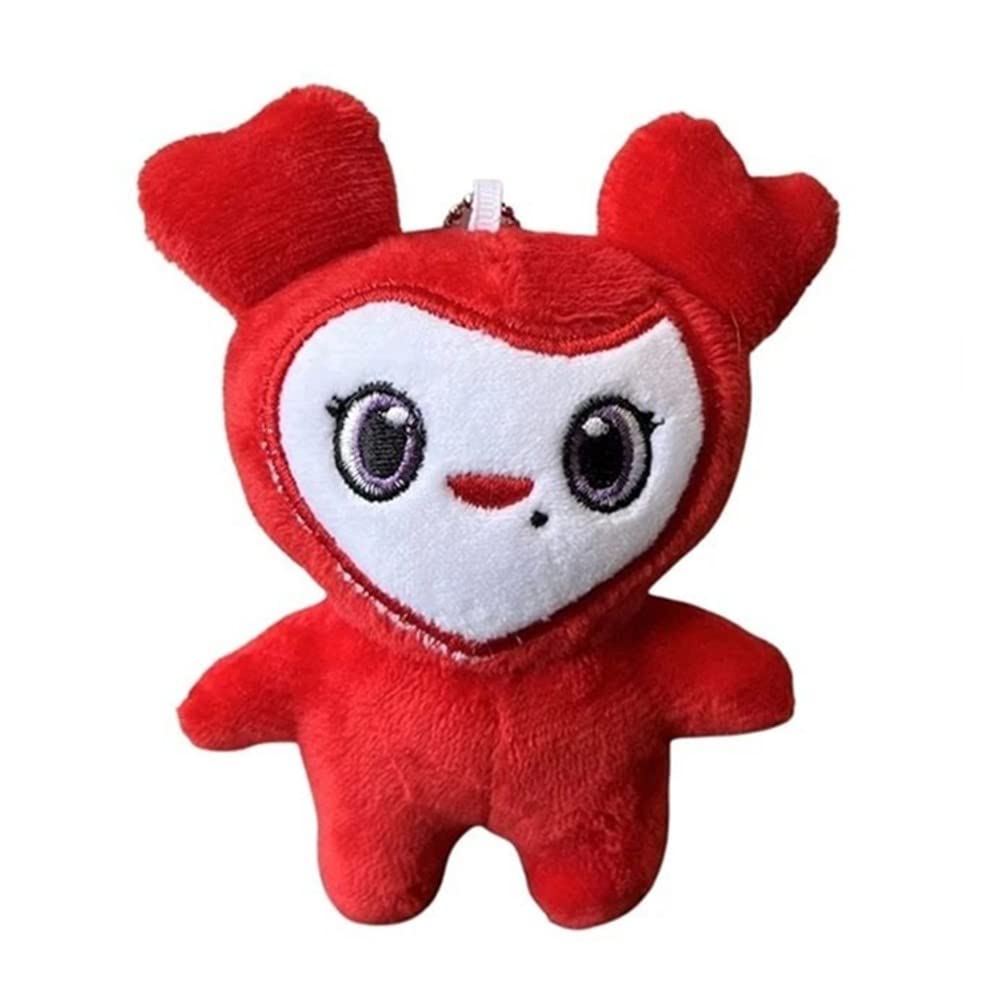 Yezelend KPOP Korean Twice Momo Plush Toy Set of 9 Plush Keychains