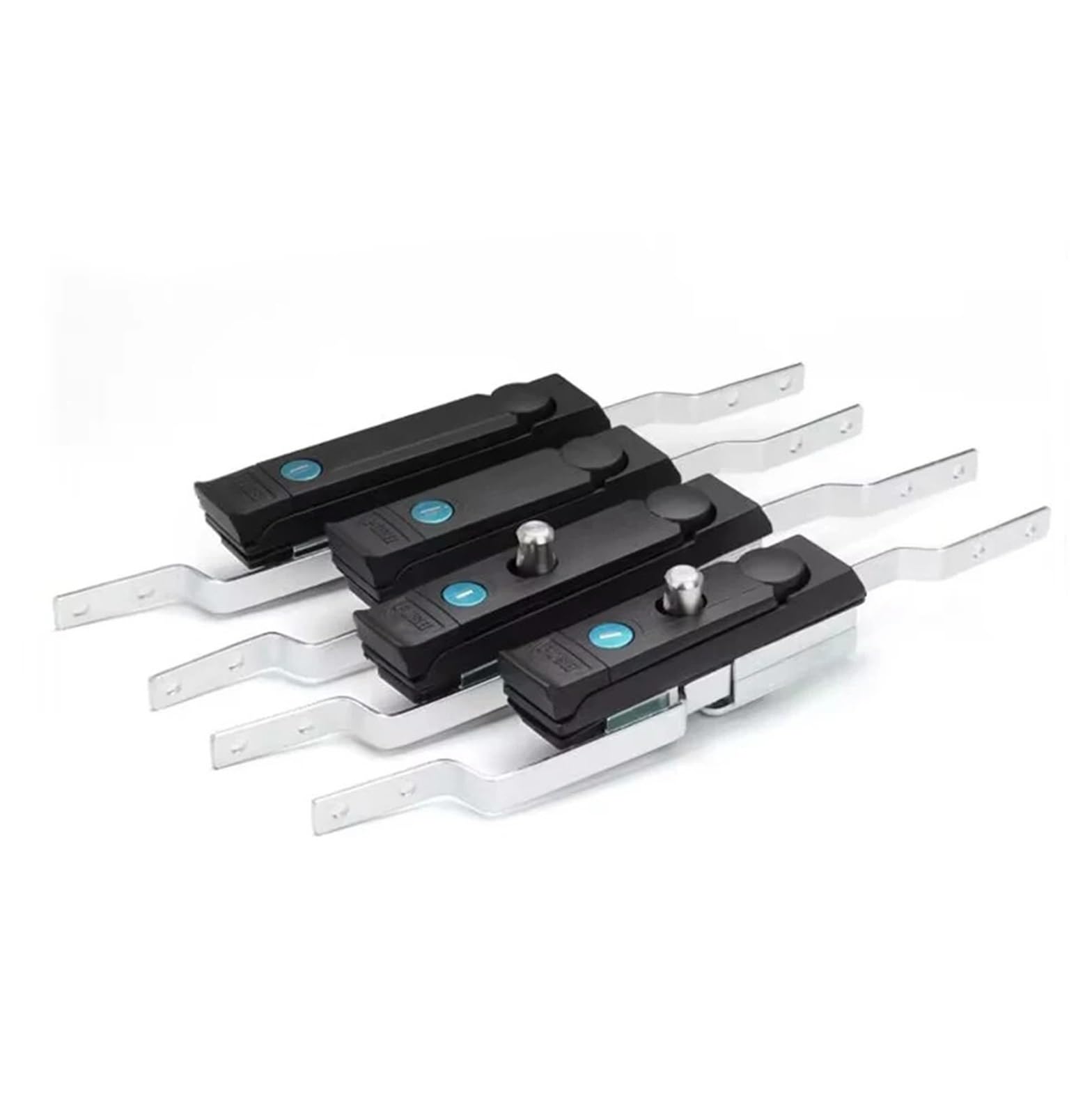 Serrure de bielle MS832-1 noire pour porte de boîte de distribution électrique