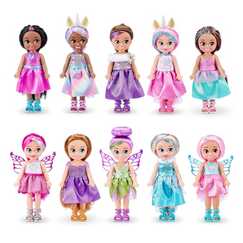 Sparkle Girlz - Set de 10 Muñecas Fantasy 4.7" miniatura 4