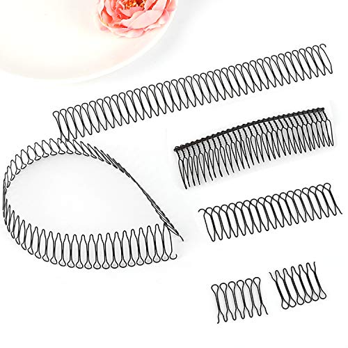 U Shape Hair Finishing Fixer Comb, U Pin Hair Clips for Thick Hair, Bobby Pins, Hair Updo Accessories for Small Broken H